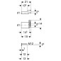 Geberit Accessoires - Kit de raccordement pour WC, excentrique avec matériel de fixation 405.116.00.1 Geberit Accessoires - Kit de raccordement pour WC, excentrique avec matériel de fixation 405.116.00.1