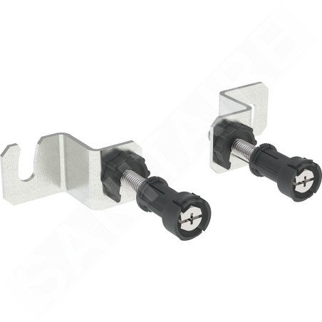 Geberit Duofix - Jeu de fixations murales pour montage individuel, pour bâti-support Duofix pour WC suspendu 111.013.00.1