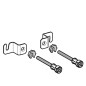 Geberit Duofix - Jeu de fixations murales pour montage individuel, pour bâti-support Duofix pour WC suspendu 111.013.00.1