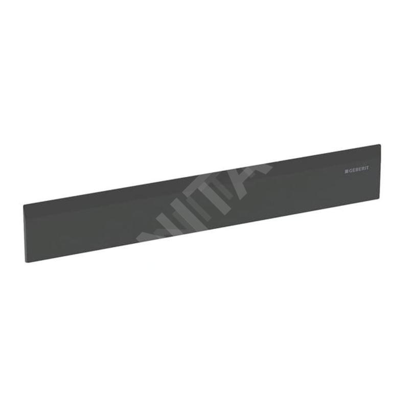Geberit Accessoires - Ensemble pour évacuation murale des eaux de douche, cache en plastique, noir mat 154.335.14.1