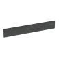 Geberit Accessoires - Ensemble pour évacuation murale des eaux de douche, cache en plastique, noir mat 154.335.14.1