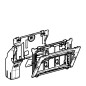 Geberit Kombifix - Kit avec orifices pour tablettes WC tablet Duofresh, pour réservoir à encastrer Sigma 12 cm 115.610.00.1