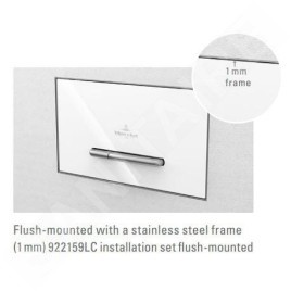 Villeroy & Boch ViConnect - kit d'installation pour montage sous enduit, inox 922159LC