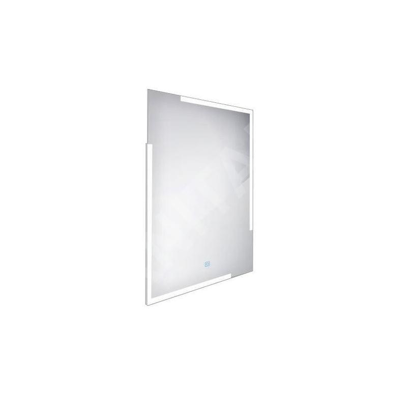 Nimco Miroirs - Miroir avec cadre éclairage LED, 600x800 mm, aluminium ZP 14002V Nimco Miroirs - Miroir avec cadre éclairage LED, 600x800 mm, aluminium ZP 14002V