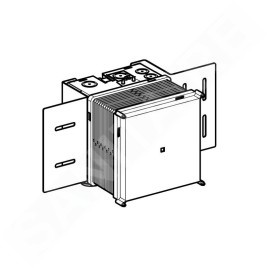 Geberit Accessoires - Kit de montage brut pour mitigeurs de lavabo sur pied, avec boîte fonctionnelle encastrée 116.130.00.1
