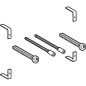 Geberit Accessoires - Kit de rallonge, pour des réservoirs encastrés Delta et Twinline 240.058.00.1