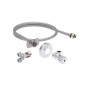 Geberit AquaClean - Kit de raccordement d'eau encastré 12 cm pour sièges de toilettes Tuma 147.035.00.1