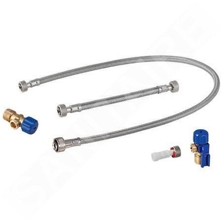 Geberit Monolith - Set alimentation de l'eau en bas, 3/8" et 1/2" 131.013.00.1