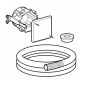 Geberit Accessoires - Kit de chantier avec boîte d'encastrement pour module d’aspiration des mauvaises odeurs DuoFresh