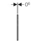 Geberit Sigma60 - Cadre de recouvrement pour Sigma60, chrome brossé 115.641.GH.1