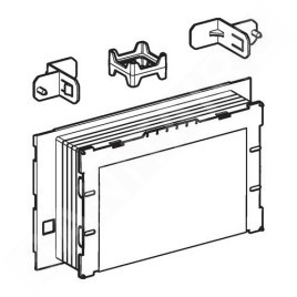Geberit Sigma60 - Kit de construction pour le montage brut du bouton de commande Sigma60 243.168.00.1