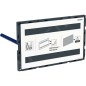 Geberit Accessoires - Plaque de fermeture Omega à fleur de paroi 115.087.00.1