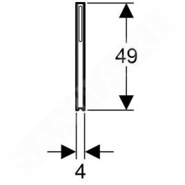 Geberit Kombifix - Pieds-supports pour Kombifix pour WC suspendu ou bidet 457.888.26.1