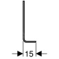 Geberit Kombifix - Pieds-supports pour Kombifix pour WC suspendu ou bidet 457.888.26.1