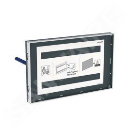 Geberit Accessoires - Plaque de recouvrement pour réservoirs de chasse Sigma, ajustée et avec le cadre 115.697.00.1