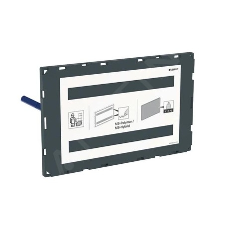 Geberit Accessoires - Plaque de recouvrement pour réservoirs de chasse encastrée, Sigma, ajustée 115.696.00.1