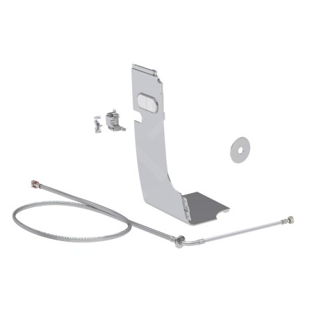 Geberit AquaClean - Kit de raccordement d'eau encastré 8/12 cm, blanc alpin 147.030.11.1