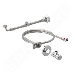 Geberit AquaClean - Kit de raccordement d'eau encastré 12/15 cm pour sièges de toilettes Tuma 147.036.00.1