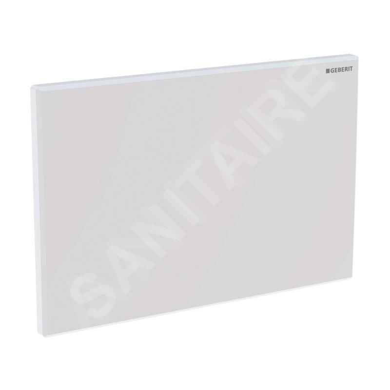 Geberit Systèmes de chasse d’eau - Plaque de fermeture, chrome mat 115.768.46.1