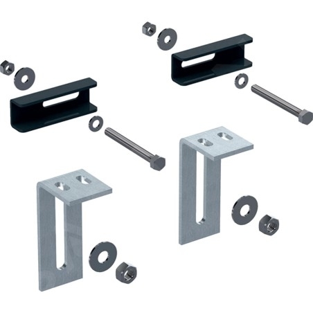 Geberit Accessoires - Kit de montage pour élément sanitaire Monolith pour WC, destiné à être monté sur la tige filetée existant