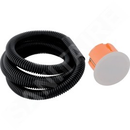 Geberit Accessoires - Kit d'installation pour commande de WC à déclenchement mécanique du rinçage, avec bouton-poussoir