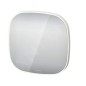 Duravit Zencha - Miroir avec éclairage LED, 500x500x50 mm, blanc mat ZE7055000000000