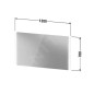Duravit Ketho.2 - Miroir avec éclairage LED, 700x1200x33 mm K27074000000000 Duravit Ketho.2 - Miroir avec éclairage LED, 700x1200x33 mm K27074000000000