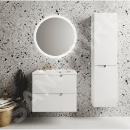 Ravak Orbit - Miroir avec rétro-éclairage LED, diamètre 700 mm X000001575