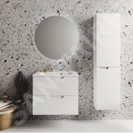Ravak Luna - Miroir avec rétro-éclairage LED, diamètre 500 mm X000001577