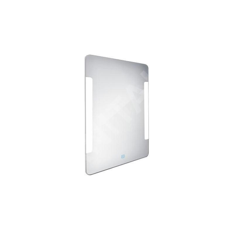 Nimco Miroirs - Miroir avec cadre éclairage LED, 600x800 mm, aluminium ZP 18002V Nimco Miroirs - Miroir avec cadre éclairage LED, 600x800 mm, aluminium ZP 18002V
