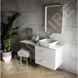 Ravak Strip - Miroir avec éclairage LED, 506x706 mm, blanc X000001565