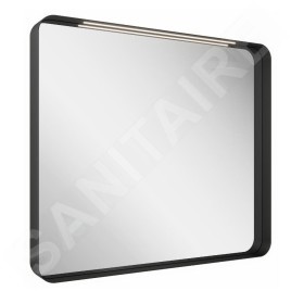 Ravak Strip - Miroir avec éclairage LED, 506x706 mm, noir X000001569