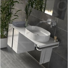 Ravak Balance - Porte-serviettes sous le comptoir, blanc X000001376