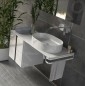 Ravak Balance - Porte-serviettes sous le comptoir, blanc X000001376