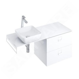 Ravak Comfort - Porte-serviettes sous le comptoir, blanc X000001384