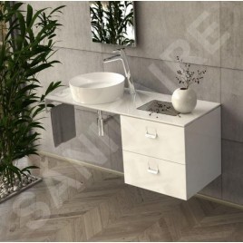 Ravak Comfort - Porte-serviettes sous le comptoir, blanc X000001384