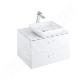 Ravak Comfort - Plaque d'évier 800x460x16 mm, blanc brillant X000001380