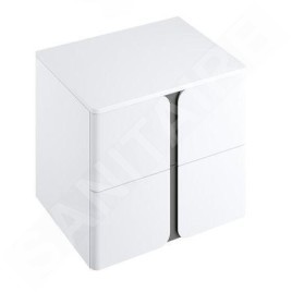 Ravak Balance - Plaque d'évier 600x465x16 mm, blanc brillant X000001370