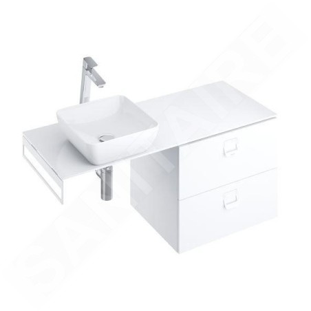 Ravak Comfort - Plaque d'évier 1200x460x16 mm, blanc brillant X000001381