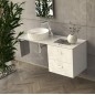 Ravak Comfort - Plaque d'évier 1200x460x16 mm, blanc brillant X000001381 Ravak Comfort - Plaque d'évier 1200x460x16 mm, blanc brillant X000001381