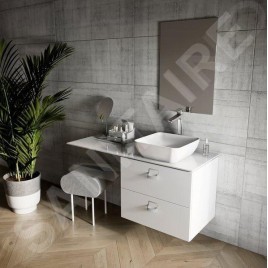 Ravak Comfort - Plaque d'évier 1200x460x16 mm, blanc brillant X000001381