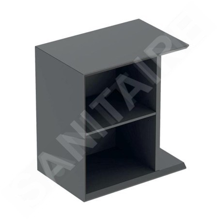 Geberit iCon - Armoire latérale 37x40x25 cm, ouverte, lave 502.324.JK.1