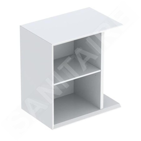 Geberit iCon - Armoire latérale 37x40x25 cm, ouverte, blanc brillant 502.324.01.1