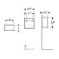 Geberit iCon - Armoire 23x23x13 cm, ouverte, lave 502.321.JK.1