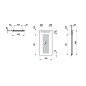 Laufen Lani - Miroir avec éclairage LED, 45x90 cm H4038501121441 Laufen Lani - Miroir avec éclairage LED, 45x90 cm H4038501121441