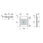 Laufen Lani - Miroir avec éclairage LED, 60x70 cm H4038521121441 Laufen Lani - Miroir avec éclairage LED, 60x70 cm H4038521121441