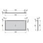 Laufen Frame - Miroir avec cadre, 150x70 cm, noir mat H4474099004501 Laufen Frame - Miroir avec cadre, 150x70 cm, noir mat H4474099004501
