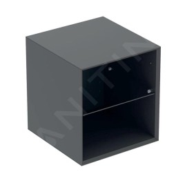 Geberit ONE - Armoire latérale 450x492x470 mm, ouverte, lave 505.079.00.3
