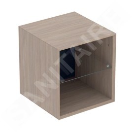 Geberit ONE - Armoire latérale, 450x492x470 mm, ouverte, chêne 505.079.00.5