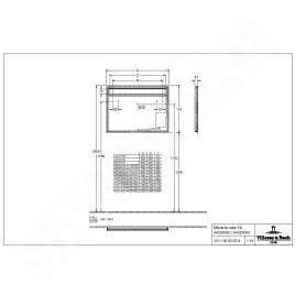 Villeroy & Boch More To See 14 - Miroir avec éclairage LED, 100x75 cm A4291000